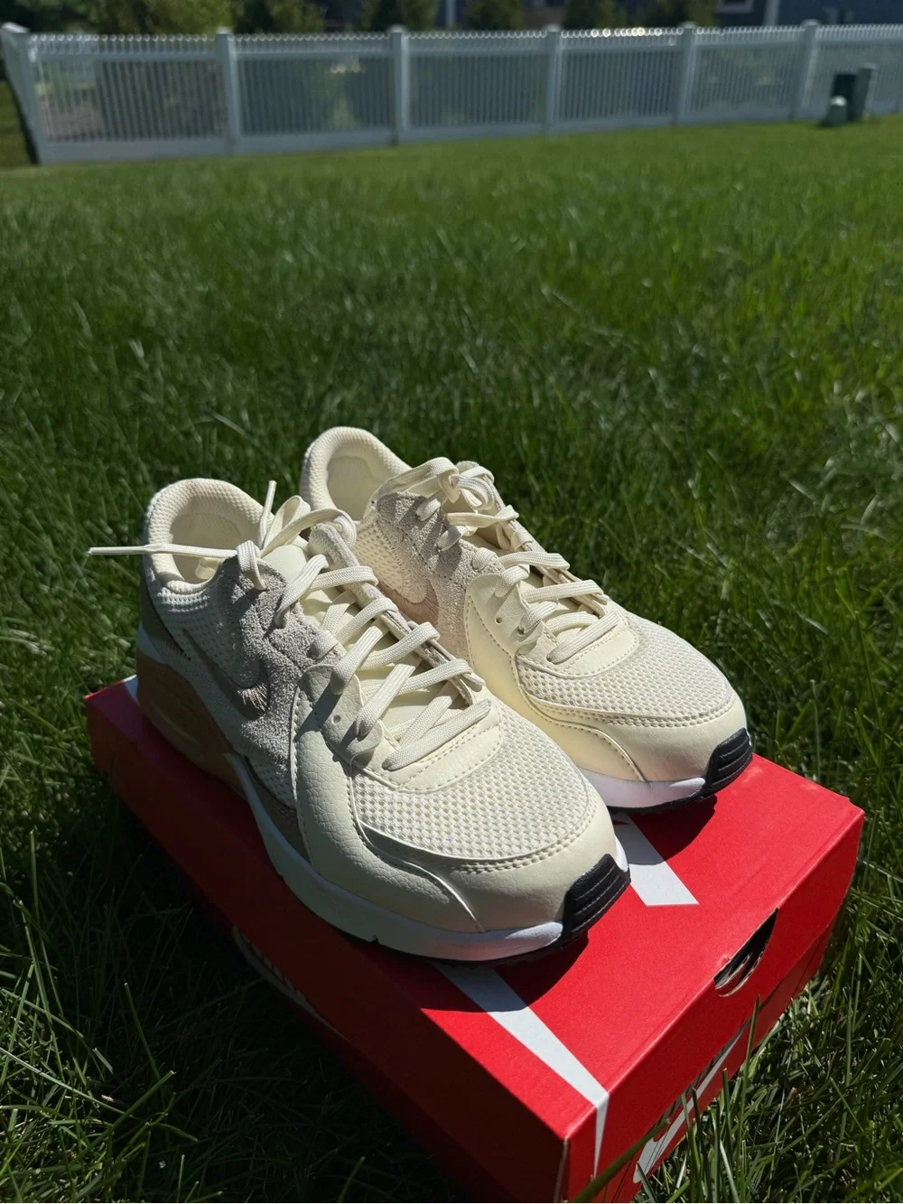 Nike Coconut Milk/Team Gold-Hemp
